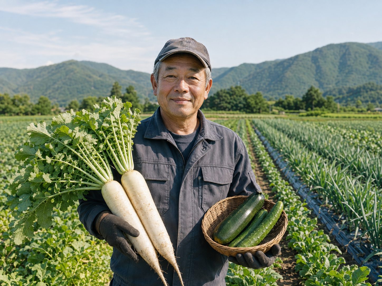 夏野菜の生産者