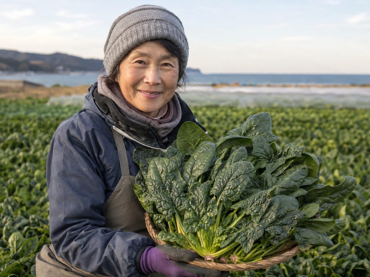葉物野菜の生産者